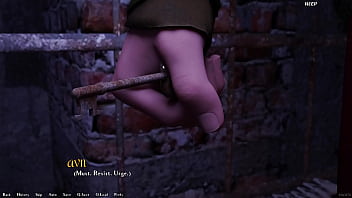 Being a dik #100 fucking my hot busty redhead girlfriend in the basement while a halloween party is happening upstairs sage screams when she gets pounded by my big white cock