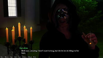 Being a dik #100 fucking my hot busty redhead girlfriend in the basement while a halloween party is happening upstairs sage screams when she gets pounded by my big white cock