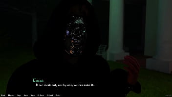 Being a dik #100 fucking my hot busty redhead girlfriend in the basement while a halloween party is happening upstairs sage screams when she gets pounded by my big white cock