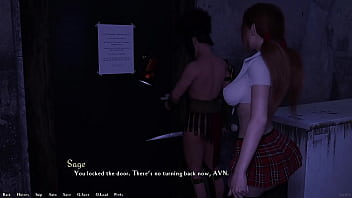 Being a dik #100 fucking my hot busty redhead girlfriend in the basement while a halloween party is happening upstairs sage screams when she gets pounded by my big white cock