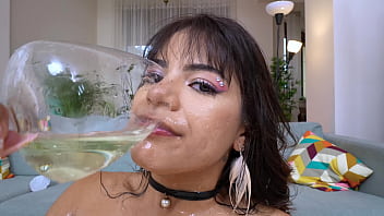 Petite baby michy perez gets her tight holes fucked hard and deep with dvp dap and piss in her mouth from four big cocks eks597 p01