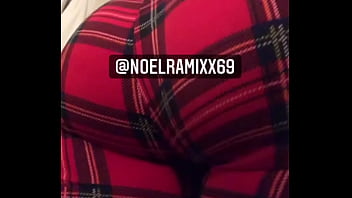 Cute girl farting in leggings after the gym