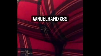 Cute girl farting in leggings after the gym