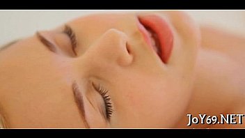 Pretty teen goes crazy with craving