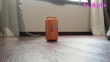 Tin crush in leather boots