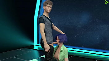 Stranded in space #55 it's blowjob time