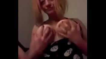Juicy josey smacking her titties