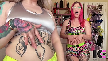 Double belly button tease fit v curvy comparison & fingering