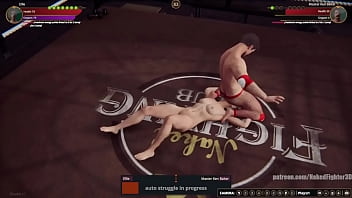 Ellie vs master baiter nf3d mixed combat no rules