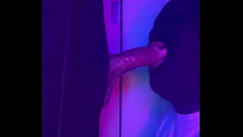 Who don’t love some throat while watching porn at the same time