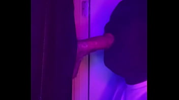 Who don’t love some throat while watching porn at the same time