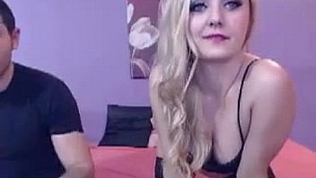 Blonde girl gives head and does anal