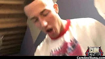 Horny Ebony Bukkake Gangbang 20 thumbnail