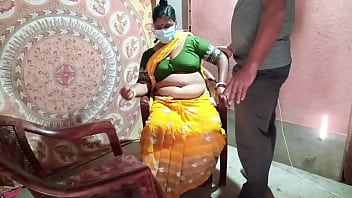 Step mother said to step son give me a freehand little massage