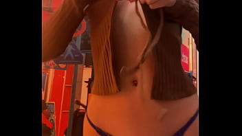 Vidéo complète dans la cabine d’essayage disponible en privé pour tout