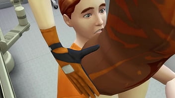 Fart sims face farting