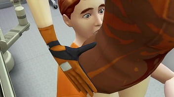 Fart sims face farting