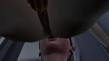 Fart sims face farting