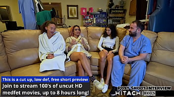 Human guinea pig gets mandatory hitachi orgasms from nurses aria nicole