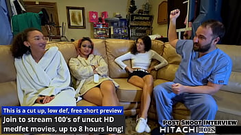 Human guinea pig gets mandatory hitachi orgasms from nurses aria nicole