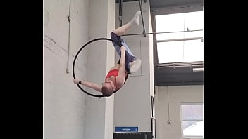 Realised it's been a while since i last shared what i've been working on in aerial hoop this isn't the smoothest as i'm Realised it's been a while since i last shared what i've been working on in aerial hoop this isn't the smoothest as i'm