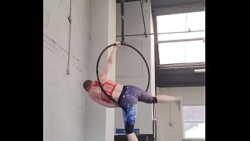 Realised it's been a while since i last shared what i've been working on in aerial hoop this isn't the smoothest as i'm Realised it's been a while since i last shared what i've been working on in aerial hoop this isn't the smoothest as i'm