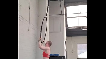 Realised It's Been A While Since I Last Shared What I've Been Working On In Aerial Hoop This Isn't The Smoothest As I'm thumbnail