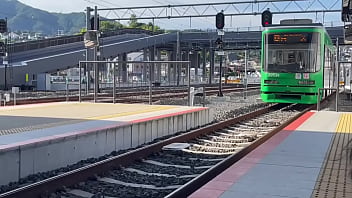 団臨の返却in宮島口