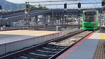 団臨の返却in宮島口