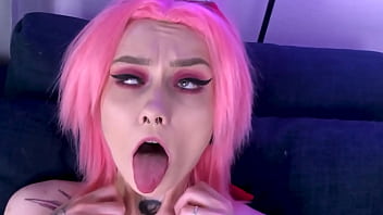 Step brother with a huge cock fucks step sister instead of step father