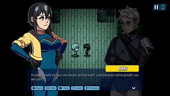 Superhero goes to the future and gets fucked by the villains 13