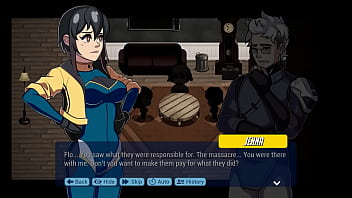 Superhero goes to the future and gets fucked by the villains 13