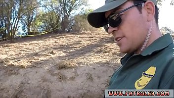 Fuck me before the cops took the agent's manhood deep in her gullet