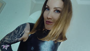 Wild anal in latex short version