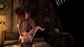 The dragon born & lydia a scene from skyrim special edition pt2