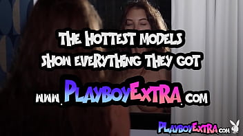 Petite brunette muse drops off her lingerie and spreads her legs