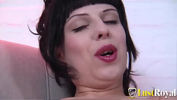 Sarina gets her yummy pussy toyed and fucked