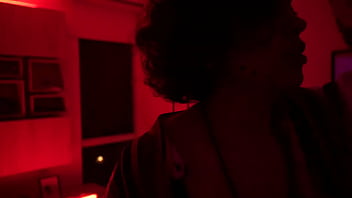 Colombian beauty masturbates and cum