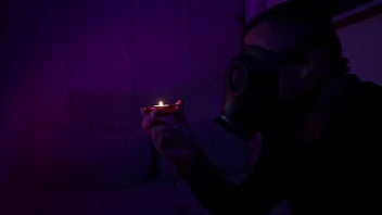 Colombian beauty masturbates and cum