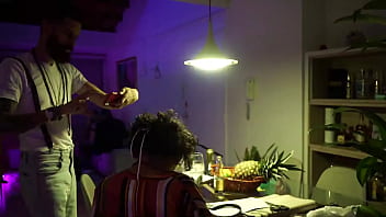 Colombian beauty masturbates and cum