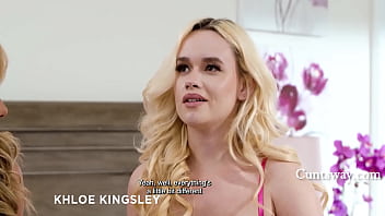 Teen gets real handson make out lessons from step mom