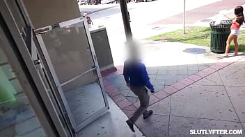 Officer fucks nerdy shoplifter claire black