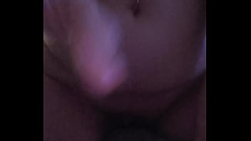 Grinding on pillow with my wet pussy