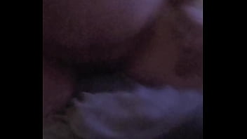 Grinding on pillow with my wet pussy