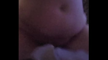 Grinding on pillow with my wet pussy