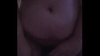 Grinding on pillow with my wet pussy