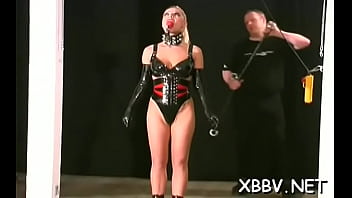 Kinky girlfriend is sitting on her huge dildo