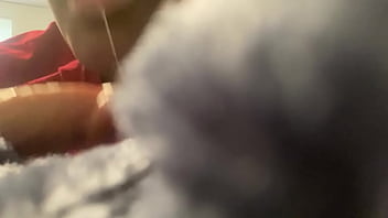 Ebony slut gets throat fucked