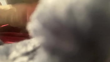 Ebony slut gets throat fucked