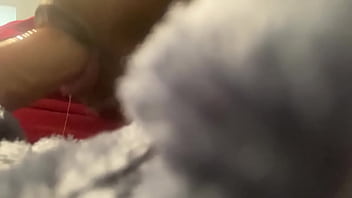 Ebony slut gets throat fucked